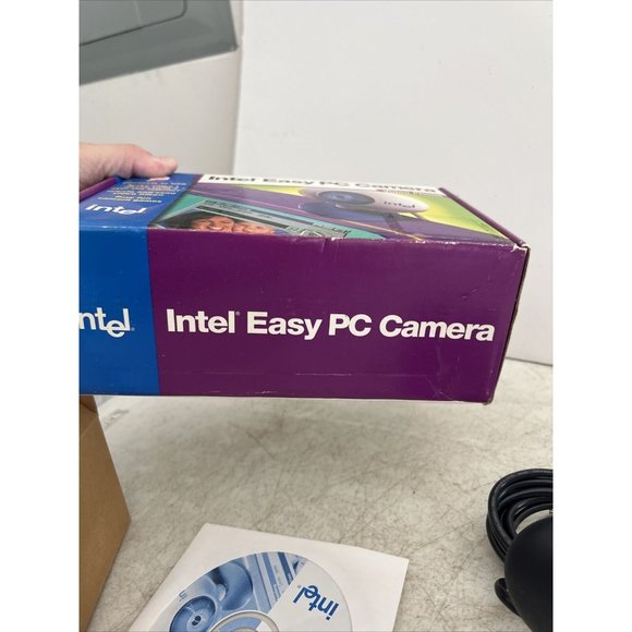 Vintage Retro Intel Easy PC Camera USB Webcam Video Phone Open Box - Picture 8 of 9